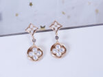 [Eternal Jewelry]STAR AND SUN PINK GOLD MOP DROP EARRINGS - Image 5