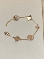 [Eternal Jewelry]STAR AND SUN 5 MOTIF MOP PINK GOLD BRACELET - Image 7