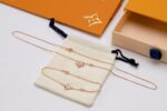 [Eternal Jewelry]STAR PINK MOP 1 DIAMOND PINK GOLD NECKLACE - Image 4