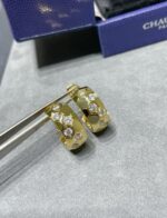 [Eternal Jewelry]BEE LOVE DIAMOND HOOP EARRINGS - Image 4