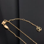 [Eternal Jewelry]COLOR BLOSSOM PINK MOP SUN GOLD NECKLACE - Image 4