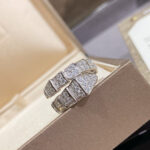 [Eternal Jewelry]SERPENTI RING SILVER DIAMOND PAVED