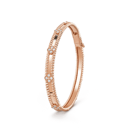 [Eternal Jewelry]CLOVER BRACELET 4MM DIAMONDS