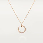 [Eternal Jewelry]JUSTE NECKLACE PINK GOLD DIAMONDS - Image 2