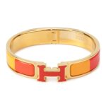 [Eternal Jewelry]H BRACELET ORANGE RAINBOW CERAMIC - Image 2
