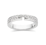 [Eternal Jewelry]ALLIANCE LIENS VIDENCE PAVED DIAMOND 4MM RING - Image 4