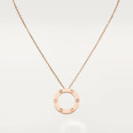 [Eternal Jewelry]LOVE NECKLACE 16MM 3 DIAMONDS - Image 2