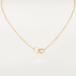 [Eternal Jewelry]LOVE NECKLACE DOUBLE RING GOLD - Image 2