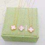 [Eternal Jewelry]CLOVER MINI 9.5mm Pink Necklace - Image 2