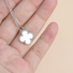 [Eternal Jewelry]CLOVER  15MM WHITE MOTHER-OF-PEARL SILVER - 图片 4