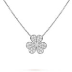 [Eternal Jewelry]CLOVER DIAMOND NECKLACE SILVER - Image 2