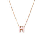 [Eternal Jewelry]POP H PEDANT PINK GOLD - Image 2