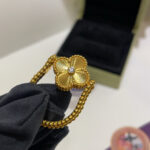 [Eternal Jewelry]CLOVER RIVERSIBLE BLUE AGATE RING - Image 10