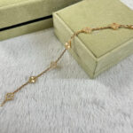 [Eternal Jewelry]CLOVER 6 MOTIF DIAMOND LASER BRACELET - Image 4