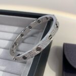 [Eternal Jewelry]LOVE BRACELET 6.1MM DIAMOND-PAVED CERAMIC - 图片 6