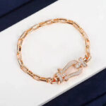 [Eternal Jewelry]FORCE LARGE HORSESHOE CLASP  METAL BRACELET - Image 19