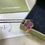 [Eternal Jewelry]CLOVER  PURPLE VIOLET RING - Image 2