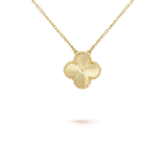 [Eternal Jewelry]CLOVER 15MM LASER NECKLACE