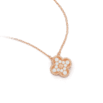 [Eternal Jewelry]CLOVER 15MM DIAMOND SINGLE FLOWER NECKLACE - Image 8