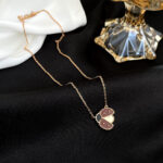 [Eternal Jewelry]LUCKY  CARNELIANS LADYBUG NECKLACE - Image 3