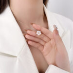 [Eternal Jewelry]LUCKY  WHITE MOP  PLUM BLOSSOM NECKLACE - Image 8