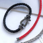 [Eternal Jewelry]FORCE LARGE SERIES HORSESHOE BLACK SAMURAI BRACELET - Image 4