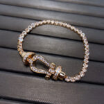 [Eternal Jewelry]FORCE  HORSESHOE  DIAMOND TENNIS BRACELET - Image 6