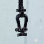 [Eternal Jewelry]FORCE LARGE SERIES HORSESHOE BLACK SAMURAI BRACELET - Image 9