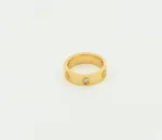 [Eternal Jewelry]LOVE RING 5.5MM 3 DIAMONDS GOLD - Image 2
