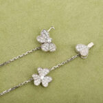 [Eternal Jewelry]FRIVOLE SILVER 9 FLOWERS NECKLACE - Image 5