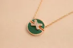 [Eternal Jewelry]JEUX DE ROSE GOLD DIAMOND NECKLACE - Image 4