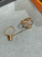 [Eternal Jewelry]HM KELLY CLOCHETTE DOUBLE RING IN  WITH DIAMONDS - 图片 4
