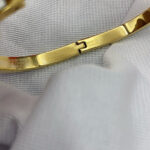 [Eternal Jewelry]CLASSIC HM CLIC WHITE 8MM ENAMEL BRACELET - Image 8