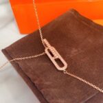 [Eternal Jewelry]HM NECKLACE PLATINUM ROSE GOLD DIAMOND - Image 2