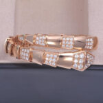 [Eternal Jewelry]SERPENTI WIDE BRACELET PINK GOLD DIAMOND - Image 7