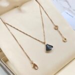 [Eternal Jewelry]DREAM NECKLACE ONYX 1 DIAMOND - Image 5