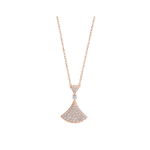[Eternal Jewelry]DREAM NECKLACE PINK GOLD FULL DIAMOND