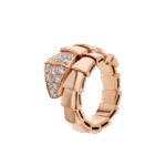 [Eternal Jewelry]SERPENTI RING PINK GOLD DIAMOND
