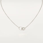 [Eternal Jewelry]LOVE NECKLACE PINK GOLD AND SILVER - Image 2