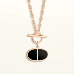 [Eternal Jewelry]CHAINE VERSO BLACK CERAMIC NECKLACE - Image 2