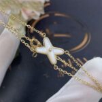 [Eternal Jewelry]JEUX BRACELET WHITE MOP GOLD 1 DIAMOND - Image 4