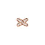 [Eternal Jewelry]JEUX DE PINK GOLD DIAMOND EARRINGS