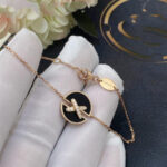 [Eternal Jewelry]JEUX DE BRACELET ONYX PINK GOLD DIAMOND - Image 3