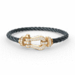 [Eternal Jewelry]FORCE LARGE HORSESHOE FULL DIAMOND BRACELET GOLD - Image 5
