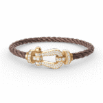 [Eternal Jewelry]FORCE LARGE HORSESHOE FULL DIAMOND BRACELET GOLD - Image 6
