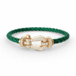 [Eternal Jewelry]FORCE LARGE HORSESHOE FULL DIAMOND BRACELET GOLD - Image 13