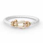 [Eternal Jewelry]FORCE LARGE HORSESHOE FULL DIAMOND BRACELET GOLD - Image 14