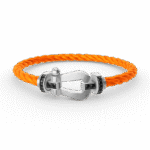 [Eternal Jewelry]FORCE LARGE HORSESHOE BLACK DIAMOND BRACELET SILVER - Image 8