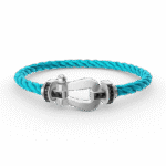 [Eternal Jewelry]FORCE LARGE HORSESHOE BLACK DIAMOND BRACELET SILVER - Image 4