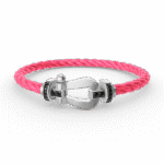 [Eternal Jewelry]FORCE LARGE HORSESHOE BLACK DIAMOND BRACELET SILVER - Image 12